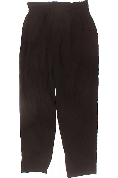 NA-KD Dámské černé volnočasové kalhoty s vysokým pasem Velikost 38 | NA-KD | obrázek 3