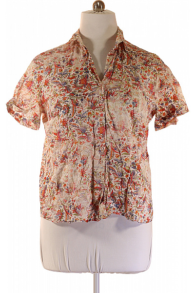 ETERNA Dámská košile s krátkým rukávem květinová vzorovaná letní Vel. EU 46 | ETERNA | obrázek 2