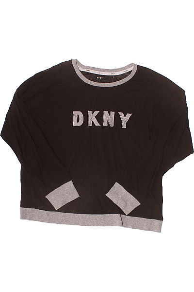 Donna Karan Dámské bavlněné pyžamo černé s logem Velikost L | Donna Karan | obrázek 4