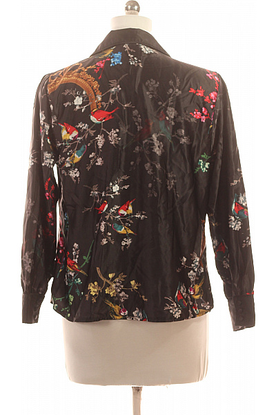 ted baker Dámská košile s dlouhým rukávem a potiskem ptáků a květin Vel. EU L | ted baker | obrázek 3