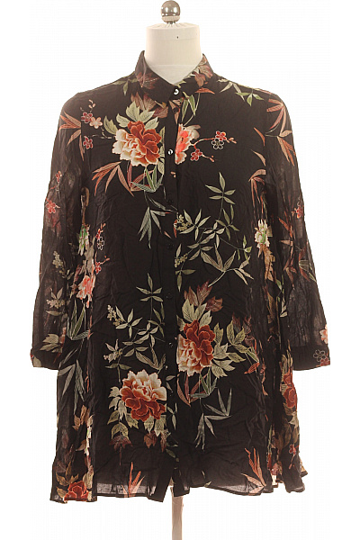 ZARA Dámská košile s dlouhým rukávem a květinovým potiskem Vel. M | ZARA | obrázek 2