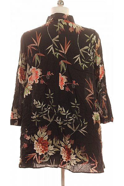 ZARA Dámská košile s dlouhým rukávem a květinovým potiskem Vel. M | ZARA | obrázek 3