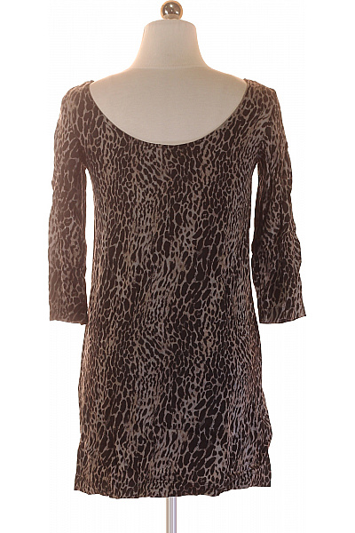 MANGO Dámské šaty krátký rukáv zvířecí vzor volnočasové elegantní krátké Velikost S | MANGO | obrázek 2