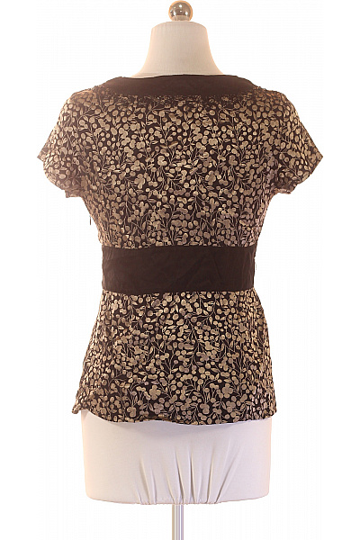 Monsoon dámská hedvábná halenka zavinovací s krátkým rukávem květinová Velikost EU 36 | Monsoon | obrázek 2