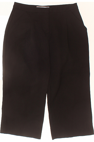 MANGO Dámské elegantní tříčtvrteční kalhoty s kapsami černé Velikost 34 | MANGO | obrázek 2