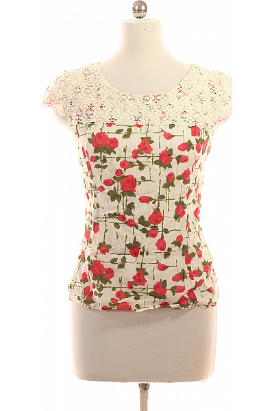 Phase Eight Dámská halenka bez rukávů s květinovým potiskem a krajkou bílá Velikost EU L | Phase Eight | obrázek 2