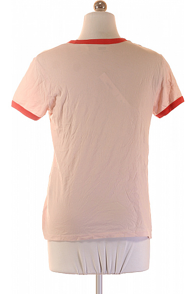 LEVIS dámské tričko s krátkým rukávem růžové s potiskem basic Vel. S | LEVIS | obrázek 3