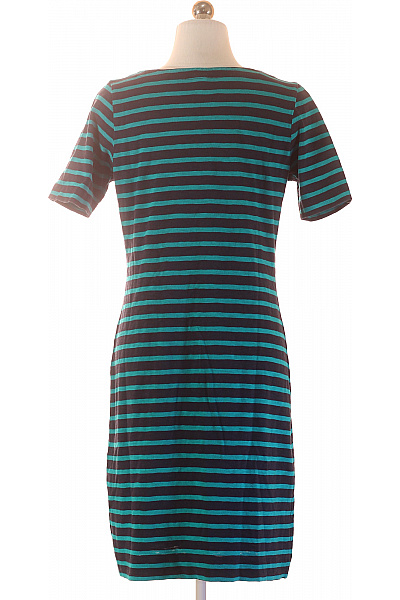 s.OLIVER Dámské pruhované šaty s krátkým rukávem a výstřihem Velikost DE 36 | s.OLIVER | obrázek 3