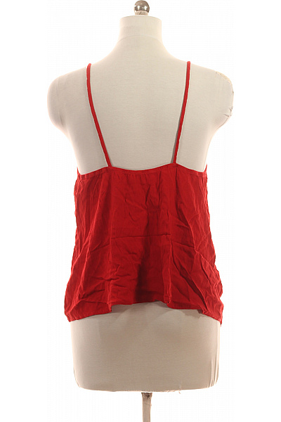 dámské červené tílko s krajkou Velikost 46 | Unimoda | obrázek 3