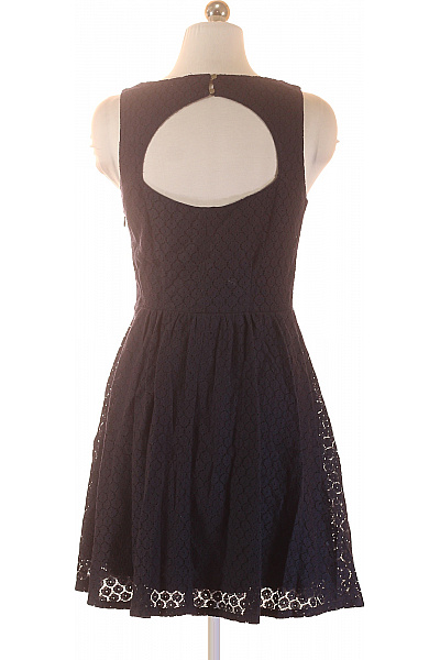 ONLY šaty bez rukávů krajkové letní bavlněné černé Velikost 34 | ONLY | obrázek 2