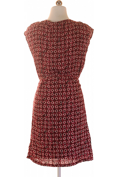 s.OLIVER dámské šaty krátký rukáv s páskem červené květované volnočasové Vel. 36 | s.OLIVER | obrázek 3
