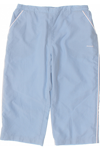 Reebok Dámské modré sportovní kraťasy tříčtvrteční s bočními kapsami Velikost l | Reebok | obrázek 2