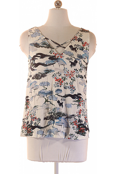 TOM TAILOR Dámské tričko bez rukávů s potiskem Vel. XS | TOM TAILOR | obrázek 2