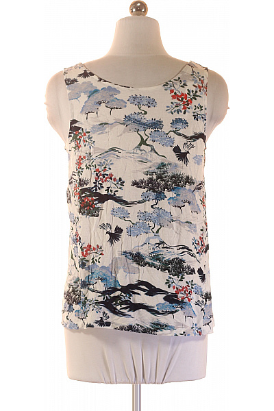 TOM TAILOR Dámské tričko bez rukávů s potiskem Vel. XS | TOM TAILOR | obrázek 3