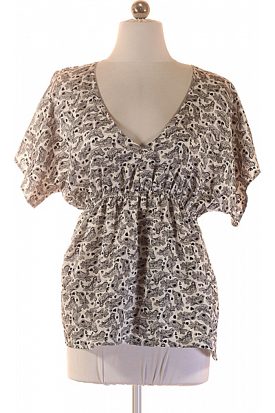 usha Dámská halenka s krátkým rukávem a potiskem volná Vel. 34 | usha | obrázek 2