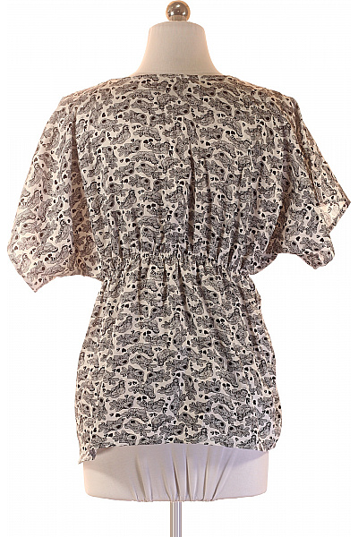 usha Dámská halenka s krátkým rukávem a potiskem volná Vel. 34 | usha | obrázek 3