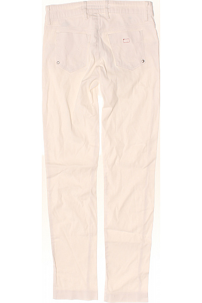 Dámské džíny rovné s kapsami béžové Vel. 27 | Unimoda | obrázek 2