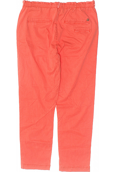 Mos Mosh dámské oranžové plátěné volnočasové kalhoty s kapsami Velikost 38 | Mos Mosh | obrázek 3