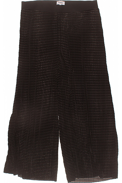 Weekday Dámské černé žebrované volné kalhoty Vel. l | Weekday | obrázek 2