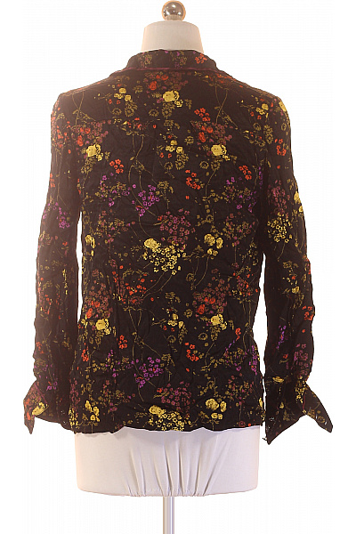 baum und pferdgarten Dámská košile s dlouhým rukávem květinová černá Vel. 34 | baum und pferdgarten | obrázek 3