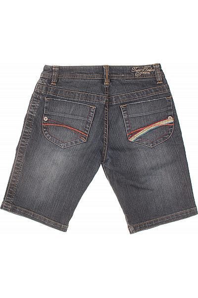 TOM TAILOR Dámské džínové kraťasy pod kolena volnočasové šedé Velikost 34 | TOM TAILOR | obrázek 3