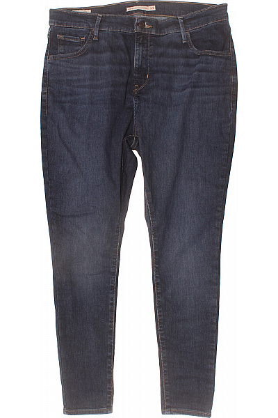 LEVIS Dámské Džíny Skinny Strečové S Vysokým Pasem Modré Vel. 16