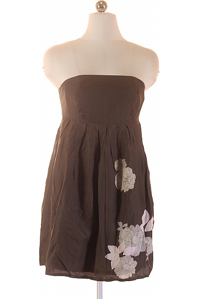 Gap hnědé květované šaty bez rukávů Velikost 2 | Gap | obrázek 2