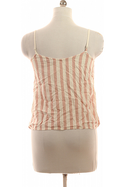 ONLY dámské tílko pruhované růžové bez rukávů Velikost 38 | ONLY | obrázek 3