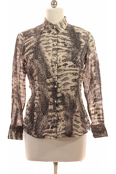 JETTE Dámská košile s dlouhým rukávem vzorovaná elegantní Vel. EU 40 | JETTE | obrázek 2