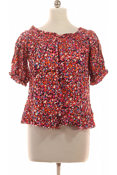 Next Dámská halenka s krátkým rukávem a potiskem květinová Vel. 40 | Next | obrázek 2