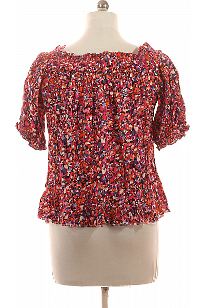 Next Dámská halenka s krátkým rukávem a potiskem květinová Vel. 40 | Next | obrázek 3