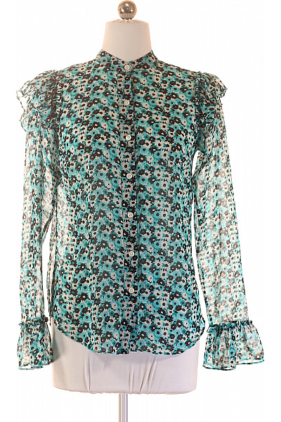 MICHAEL KORS Dámská květinová košile s dlouhým rukávem a volánky Vel. S | MICHAEL KORS | obrázek 2