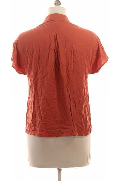soyaconcept Dámská oranžová košile s krátkým rukávem ležérní viskózové Vel. M | soyaconcept | obrázek 2