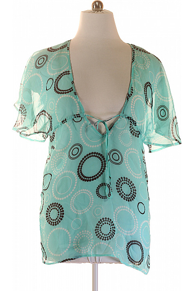 Marks & Spencer dámské šaty s krátkým rukávem letní volnočasové kruhy šifonové Vel. EU L | Marks & Spencer | obrázek 2