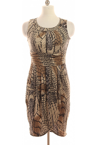Dorothy Perkins šaty bez rukávů zvířecí vzor elegantní koktejlové midi Velikost EU 40 | Dorothy Perkins | obrázek 2