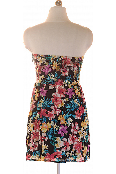 Bershka šaty květované korzetové krátké letní Vel. XS | Bershka | obrázek 3
