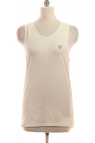 Guess dámské bavlněné tílko basic bílé bez rukávů Velikost xl | Guess | obrázek 2