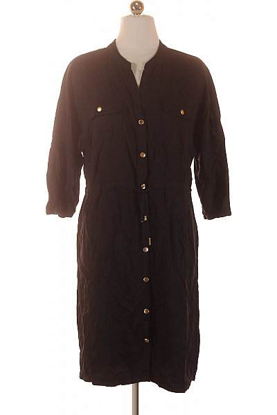 MAVI Černé lyocellové košilové šaty s páskem a kapsami Velikost S | MAVI | obrázek 2