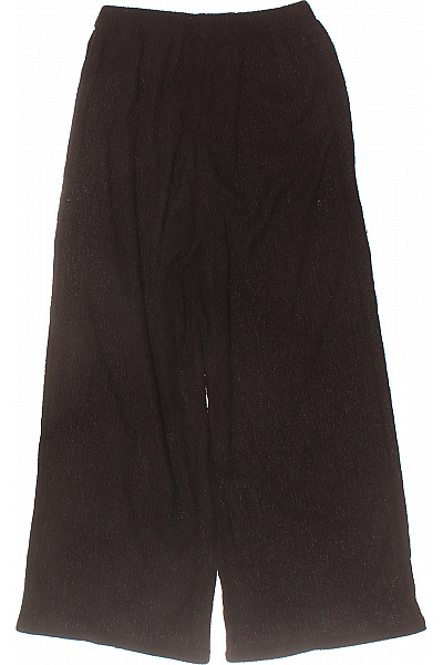 Weekday Dívčí široké kalhoty černé polyesterové Velikost 34 | Weekday | obrázek 3