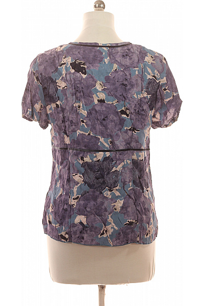 NOA NOA Dámská halenka s krátkým rukávem a potiskem fialová Vel. S | NOA NOA | obrázek 3