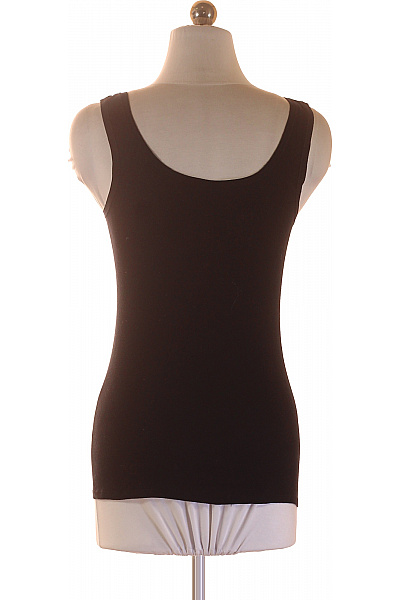 dámské tílko černé krajka basic bez rukávů Vel. XS | Unimoda | obrázek 3