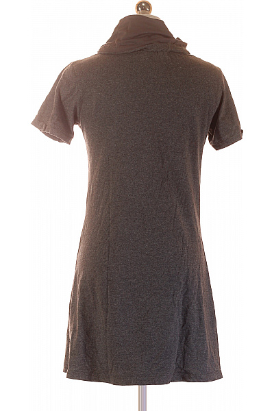 ONLY Dámské šedé šaty s krátkým rukávem a kapsami Vel. S | ONLY | obrázek 3