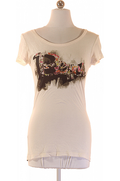 BENCH. Dámské tričko s krátkým rukávem a potiskem květinový vzor Velikost XS | BENCH. | obrázek 2