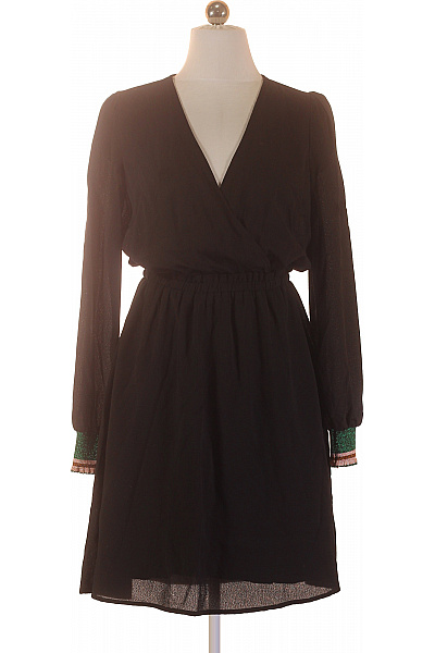 Y.A.S Dámské černé zavinovací šaty s dlouhým rukávem Vel. XS | Y.A.S | obrázek 2