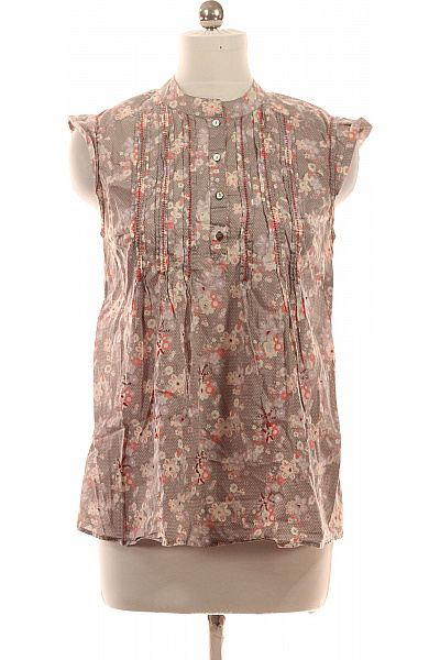 Next Dámská halenka bez rukávů květinová šedá Vel. 42 | Next | obrázek 2