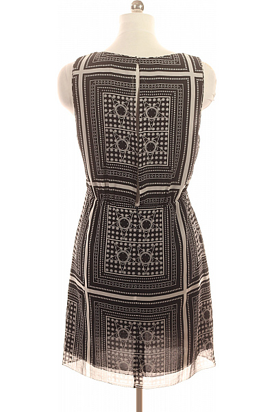 SAMSOE Dámské šaty bez rukávů černé s potiskem volnočasové letní Velikost M | SAMSOE | obrázek 3