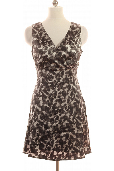 Elisabetta Franchi Dámské šaty bez rukávů zvířecí vzor zavinovací elegantní Vel. 40 | Elisabetta Franchi | obrázek 2