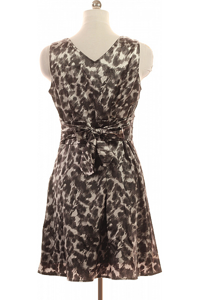 Elisabetta Franchi Dámské šaty bez rukávů zvířecí vzor zavinovací elegantní Vel. 40 | Elisabetta Franchi | obrázek 3