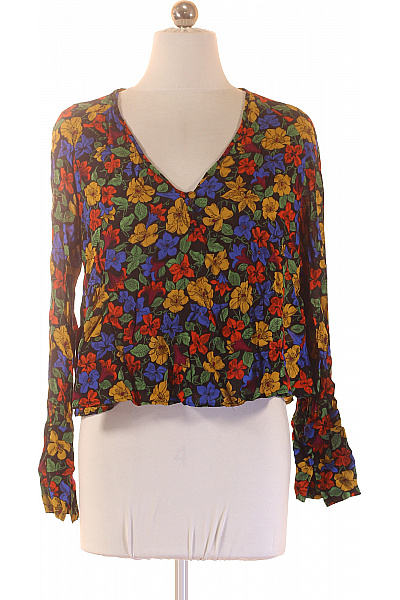 MANGO Dámská halenka s dlouhým rukávem a květinovým potiskem Velikost XS | MANGO | obrázek 2