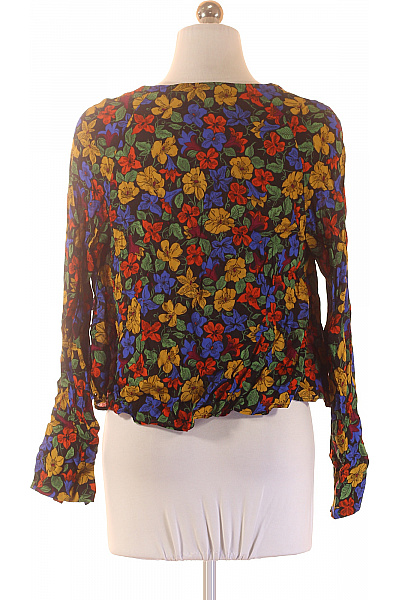 MANGO Dámská halenka s dlouhým rukávem a květinovým potiskem Velikost XS | MANGO | obrázek 3